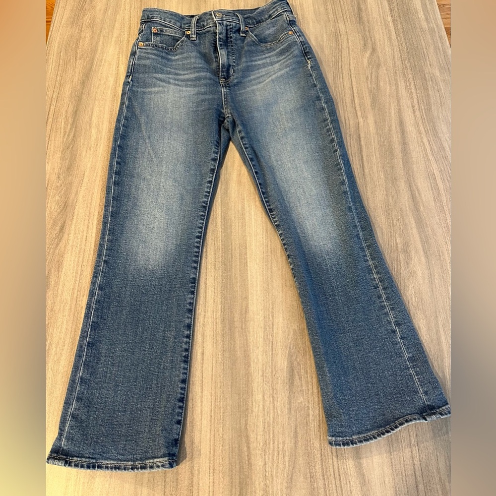 Gap Kick Fit High Rise Jeans, Medium Wash, Size 27/4R